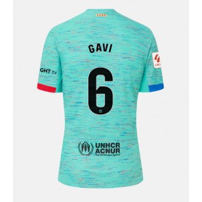 Maillot de foot Barcelona Paez Gavi #6 Troisième 2023-24 Manches Courte